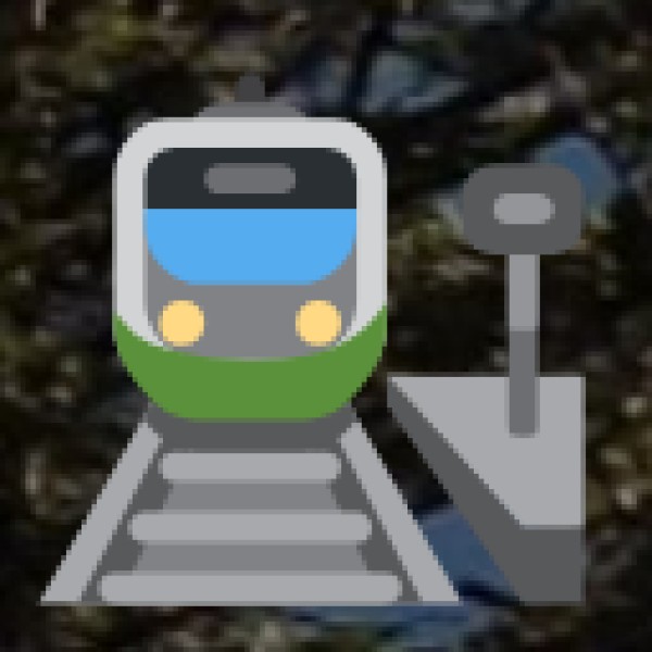 By Train: